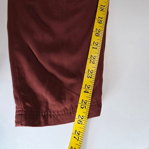 Free People Overalls XS Red Adjustable Strap Jumpsuit Pockets Casual Boho - Picture 9 of 12